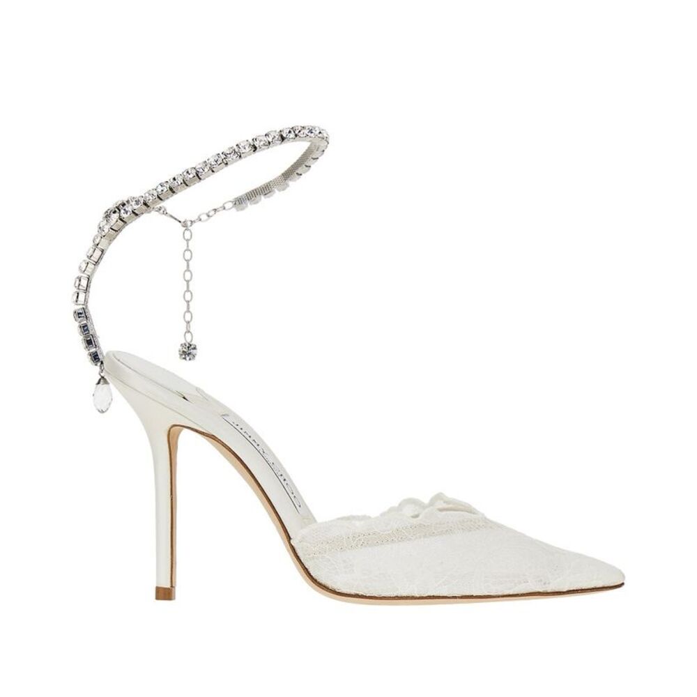 Jimmy Choo Women 'Saeda 100' Lace Pumps